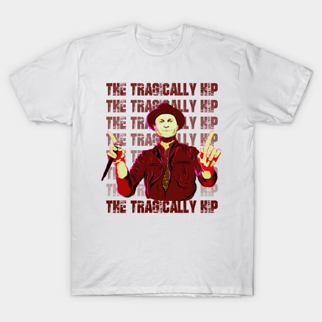 The Tragically Hip T-Shirt by ROJOLELE